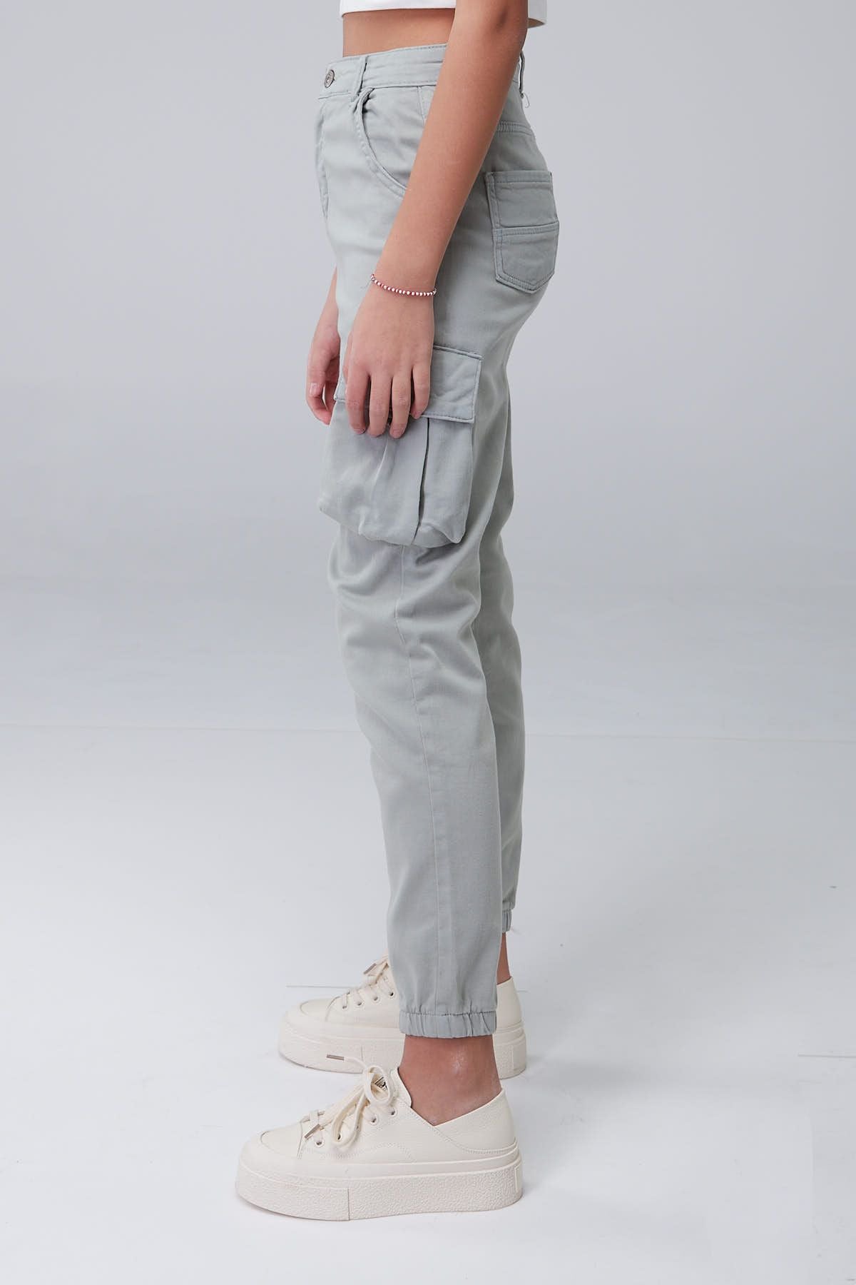 CARGO PANTS - GRAY