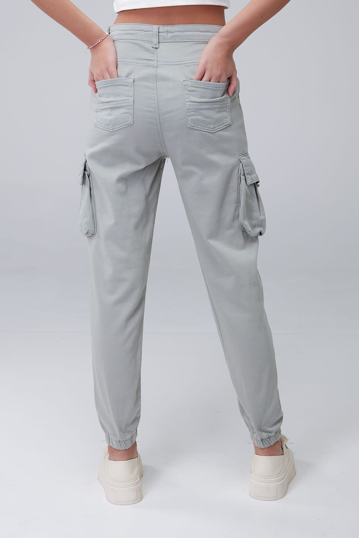 CARGO PANTS - GRAY